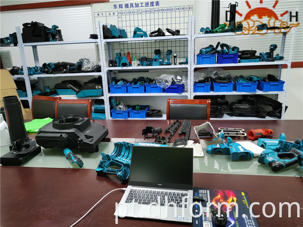Two shot plastic injection molding